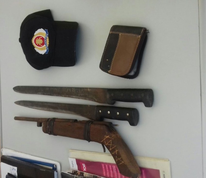 Em Alto Lindo e Pedro Afonso arma de fogo, pedras de crack, são apreendidos- Notícia 1